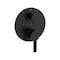 Grohe Lineare Pressure Balance Valve Trim With 3-Way Diverter With Cartridge, Black 294242430 - alternate 1